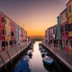 burano italy boats in canal